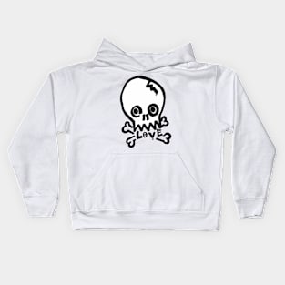 Love skull Kids Hoodie